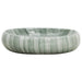 Lavoar de blat, verde, 59x40x15 cm, ceramică, oval - WALTI WALTI