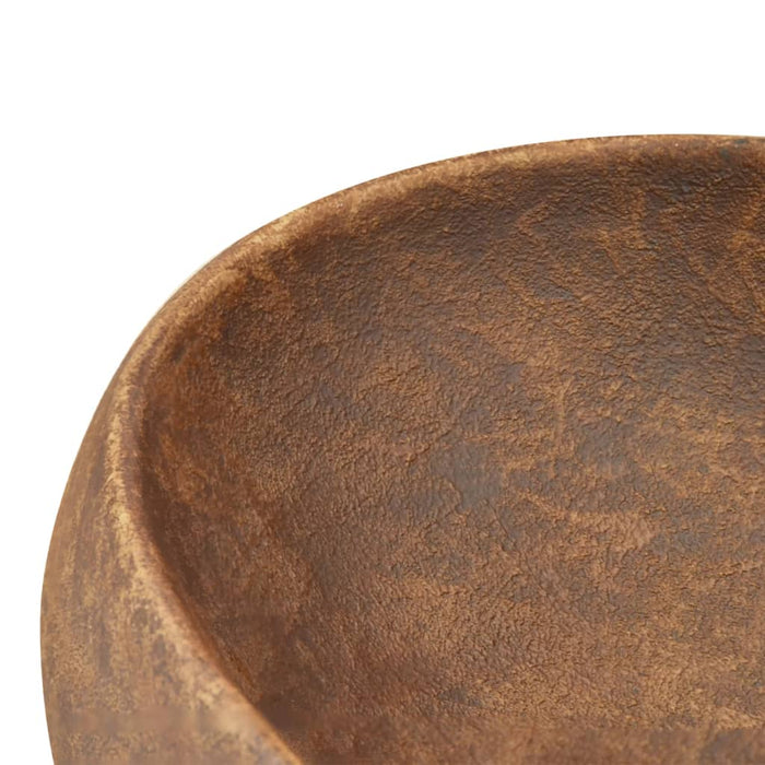 Lavoar de blat, maro, 59x40x15 cm, ceramică, oval - WALTI WALTI