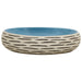 Lavoar de blat, multicolor, 59x40x15 cm, ceramică, oval - WALTI WALTI