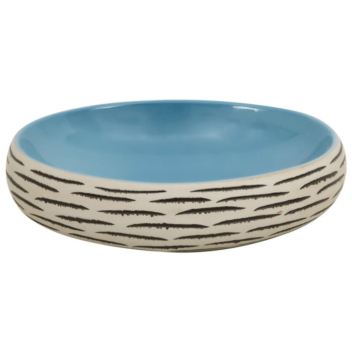 Lavoar de blat, multicolor, 59x40x15 cm, ceramică, oval - WALTI WALTI