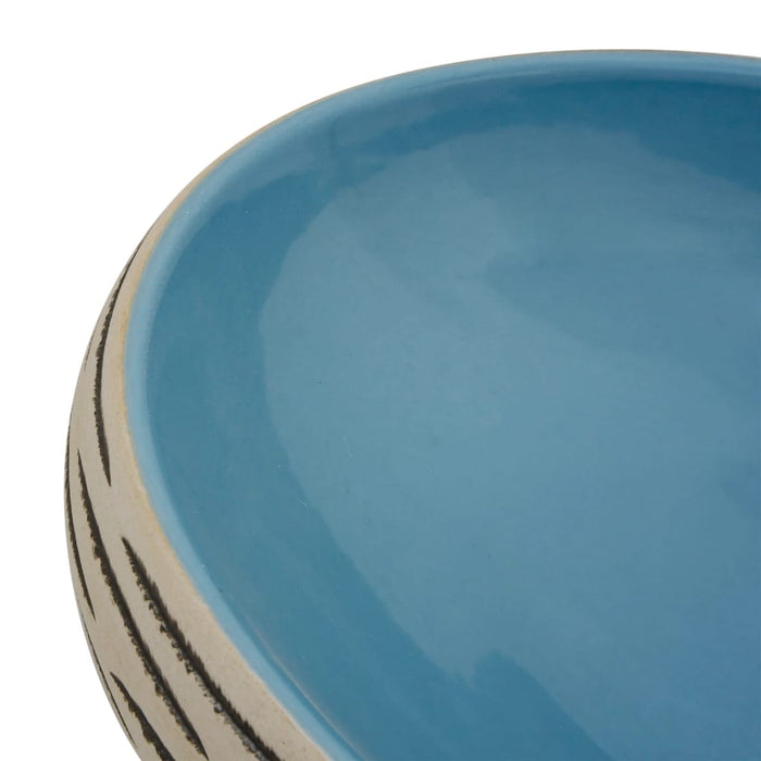 Lavoar de blat, multicolor, 59x40x15 cm, ceramică, oval - WALTI WALTI