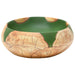 Lavoar de blat, verde și maro, 59x40x15 cm, ceramică, oval - WALTI WALTI