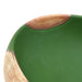 Lavoar de blat, verde și maro, 59x40x15 cm, ceramică, oval - WALTI WALTI