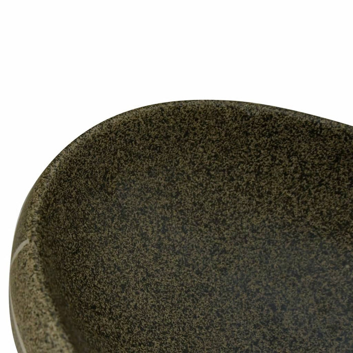 Lavoar de blat, multicolor, 59x40x15 cm, ceramică, oval - WALTI WALTI