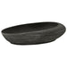Lavoar de blat, gri și negru, 59x40x14 cm, ceramică, oval - WALTI WALTI