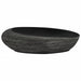 Lavoar de blat, gri și negru, 59x40x14 cm, ceramică, oval - WALTI WALTI