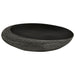 Lavoar de blat, gri și negru, 59x40x14 cm, ceramică, oval - WALTI WALTI