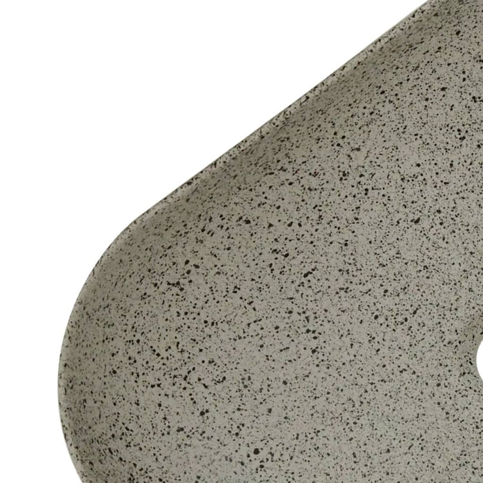 Lavoar de blat gri 48x37,5x13,5 cm, ceramică, dreptunghi - WALTI WALTI