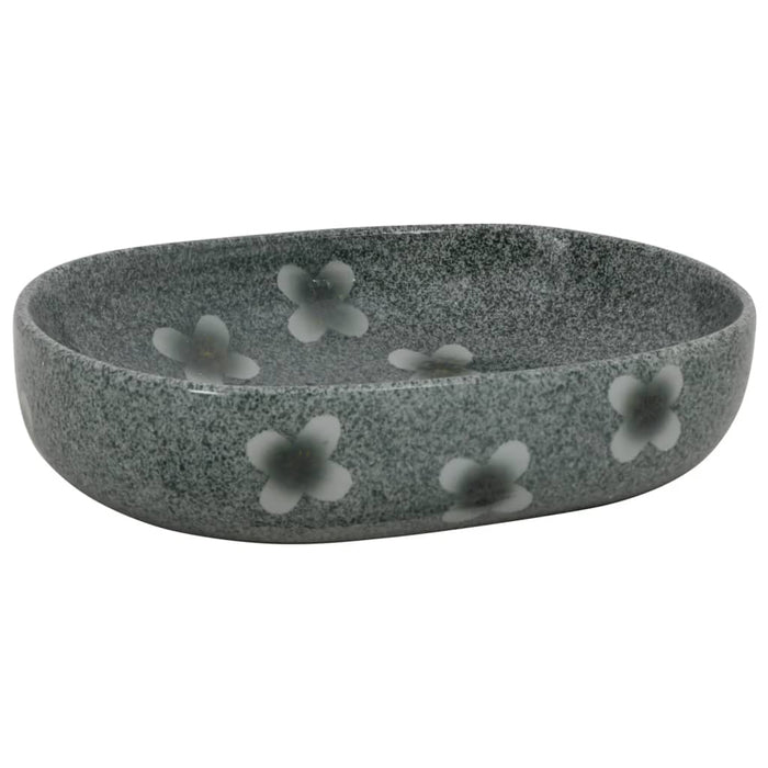 Lavoar de blat, albastru, 59x40x14 cm, ceramică, oval - WALTI WALTI
