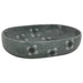 Lavoar de blat, albastru, 59x40x14 cm, ceramică, oval - WALTI WALTI