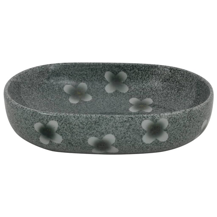 Lavoar de blat, albastru, 59x40x14 cm, ceramică, oval - WALTI WALTI