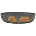 Lavoar de blat, gri și negru, 59x40x14 cm, ceramică, oval - WALTI WALTI
