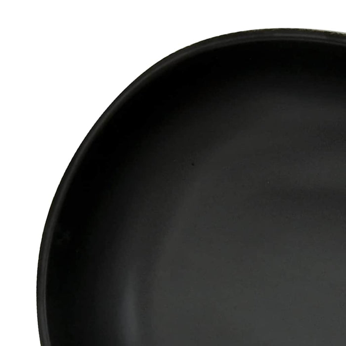 Lavoar de blat, negru și albastru, 59x40x14 cm, ceramică, oval - WALTI WALTI