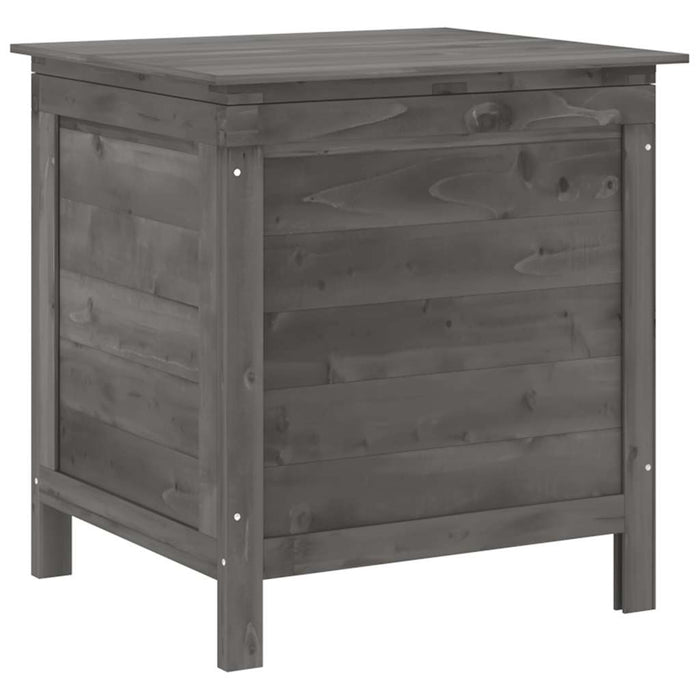 Ladă depozitare grădină antracit 50x49x56,5 cm lemn masiv brad - WALTI WALTI