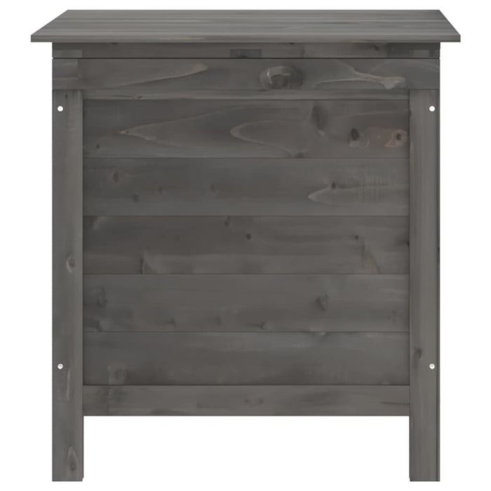 Ladă depozitare grădină antracit 50x49x56,5 cm lemn masiv brad - WALTI WALTI