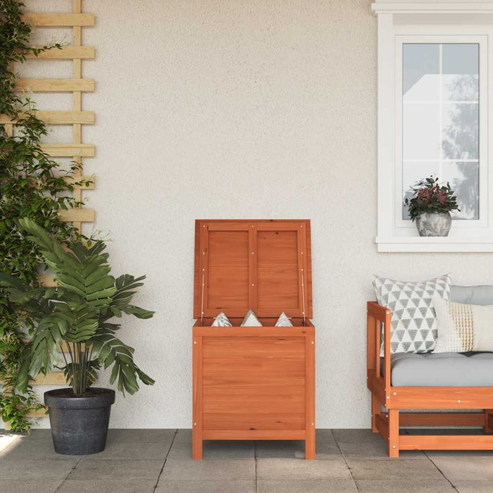 Ladă depozitare grădină maro 50x49x56,5 cm lemn masiv brad - WALTI WALTI