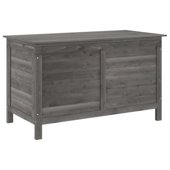 Ladă depozitare grădină antracit 99x49,5x58,5cm lemn masiv brad - WALTI WALTI