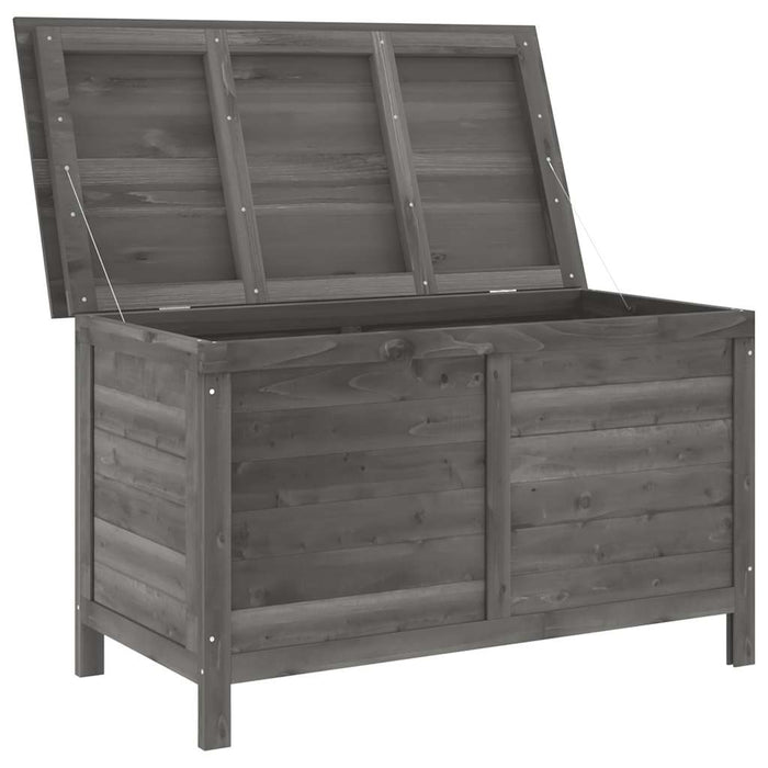 Ladă depozitare grădină antracit 99x49,5x58,5cm lemn masiv brad - WALTI WALTI