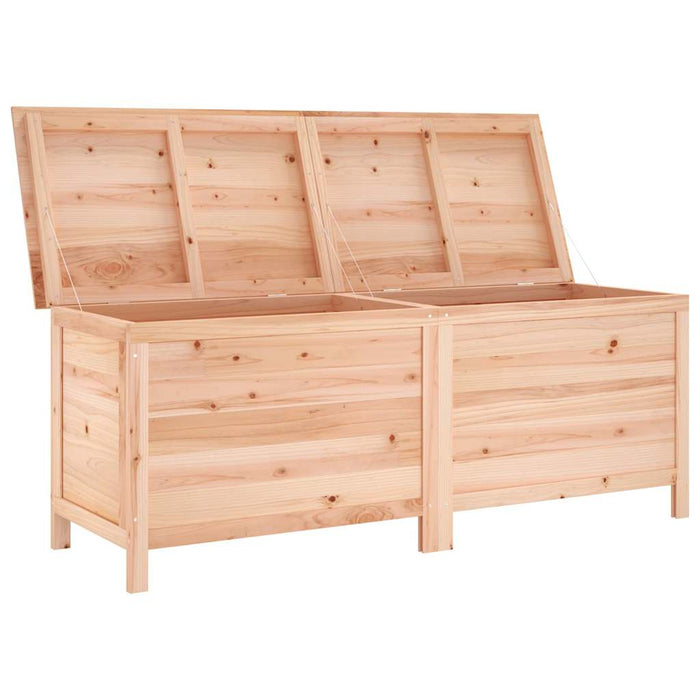 Ladă depozitare de grădină 150x50x56,5 cm lemn masiv de brad - WALTI WALTI