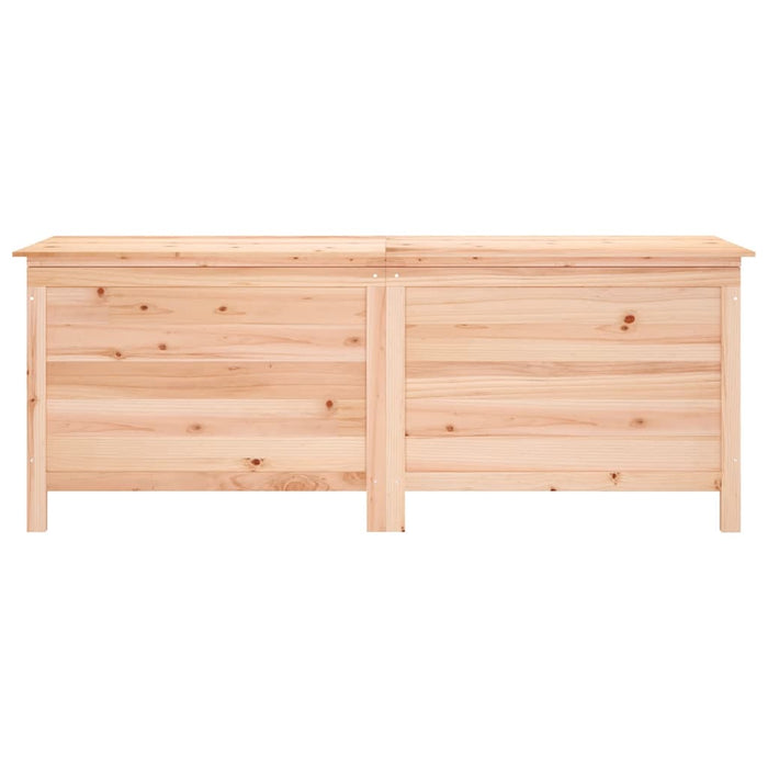 Ladă depozitare de grădină 150x50x56,5 cm lemn masiv de brad - WALTI WALTI