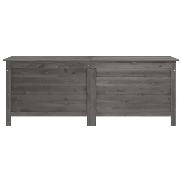 Ladă depozitare grădină antracit 150x50x56,5 cm lemn masiv brad - WALTI WALTI