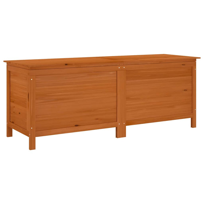 Ladă depozitare grădină maro 150x50x56,5 cm lemn masiv brad - WALTI WALTI