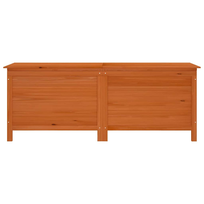 Ladă depozitare grădină maro 150x50x56,5 cm lemn masiv brad - WALTI WALTI
