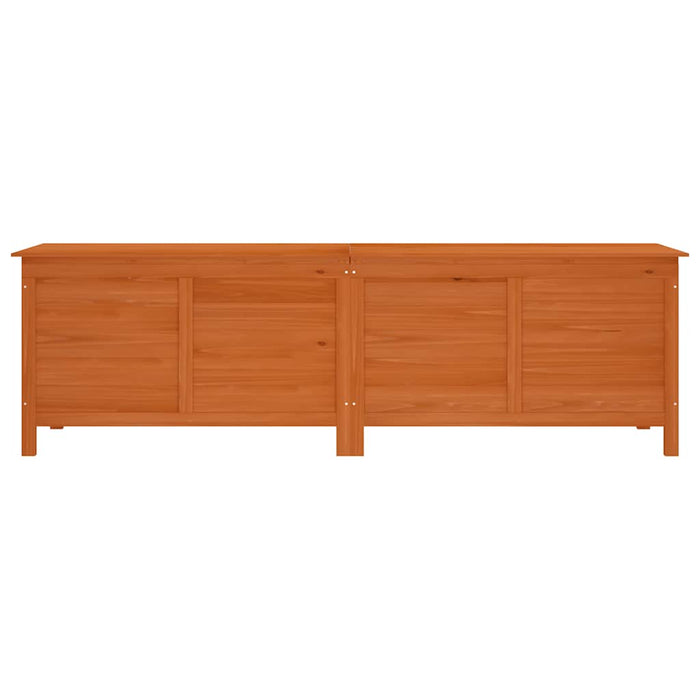 Ladă depozitare grădină maro 198,5x50x56,5 cm lemn masiv brad - WALTI WALTI