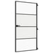 Ușă interior negru 102,5x201,5 cm sticlă securiz./aluminiu slim - WALTI WALTI