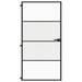 Ușă interior negru 102,5x201,5 cm sticlă securiz./aluminiu slim - WALTI WALTI