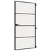 Ușă interior negru 102,5x201,5 cm sticlă securiz./aluminiu slim - WALTI WALTI