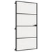 Ușă interior negru 102,5x201,5 cm sticlă securiz./aluminiu slim - WALTI WALTI