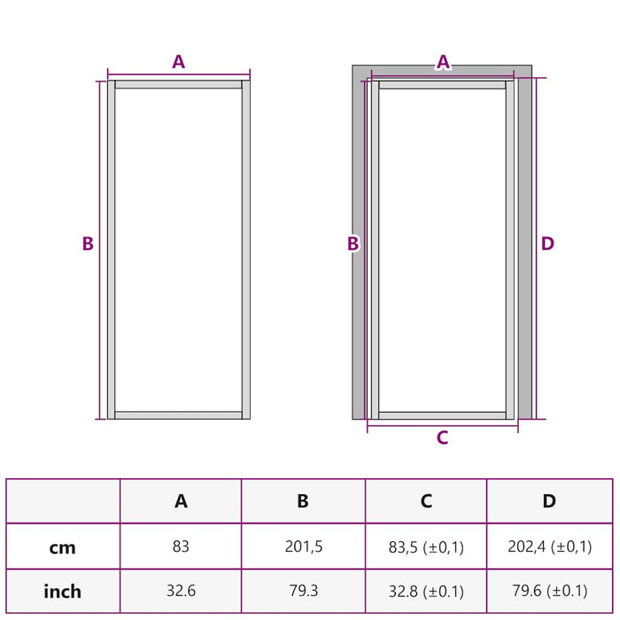 Ușă de interior negru 83x201,5 cm sticlă securiz./aluminiu slim WALTI