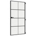 Ușă interior negru 102,5x201,5 cm sticlă securiz./aluminiu slim - WALTI WALTI