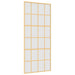 Ușă glisantă, auriu, 90x205 cm, sticlă ESG mată și aluminiu - WALTI WALTI