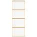 Ușă glisantă auriu 76x205 cm sticlă ESG transparentă/aluminiu - WALTI WALTI