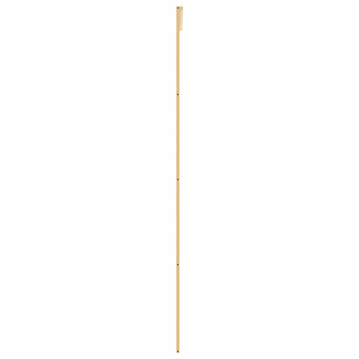 Ușă glisantă, auriu, 90x205 cm, sticlă ESG mată și aluminiu WALTI