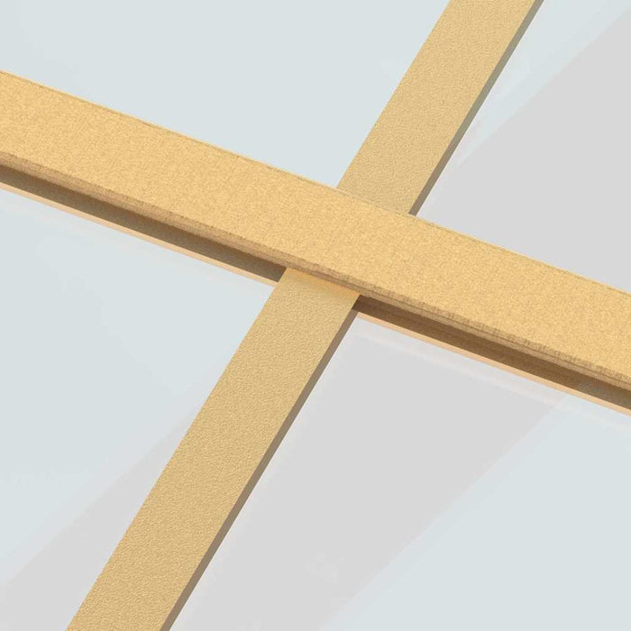 Ușă glisantă auriu 76x205 cm sticlă ESG transparentă/aluminiu WALTI