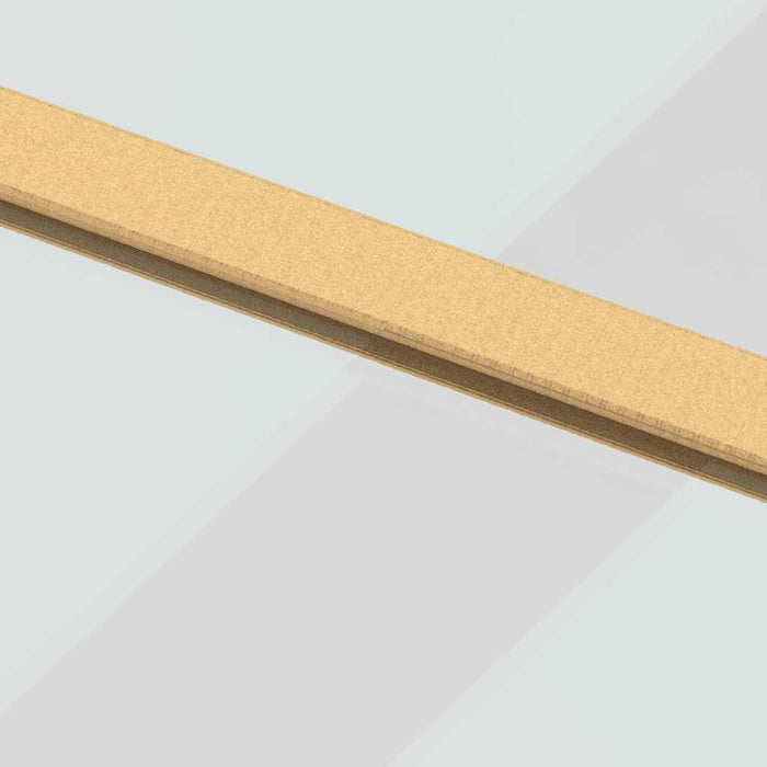 Ușă glisantă, auriu, 90x205 cm, sticlă ESG mată și aluminiu WALTI