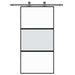 Ușă glisantă, negru, 102,5x205 cm, sticlă securizată/aluminiu - WALTI WALTI