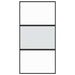 Ușă glisantă, negru, 102,5x205 cm, sticlă securizată/aluminiu - WALTI WALTI