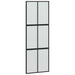 Ușă glisantă, negru, 90x205 cm, sticlă securizată și aluminiu - WALTI WALTI