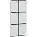 Ușă glisantă, negru, 102,5x205 cm, sticlă securizată/aluminiu - WALTI WALTI