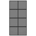 Ușă glisantă, negru, 102,5x205 cm, sticlă securizată/aluminiu - WALTI WALTI