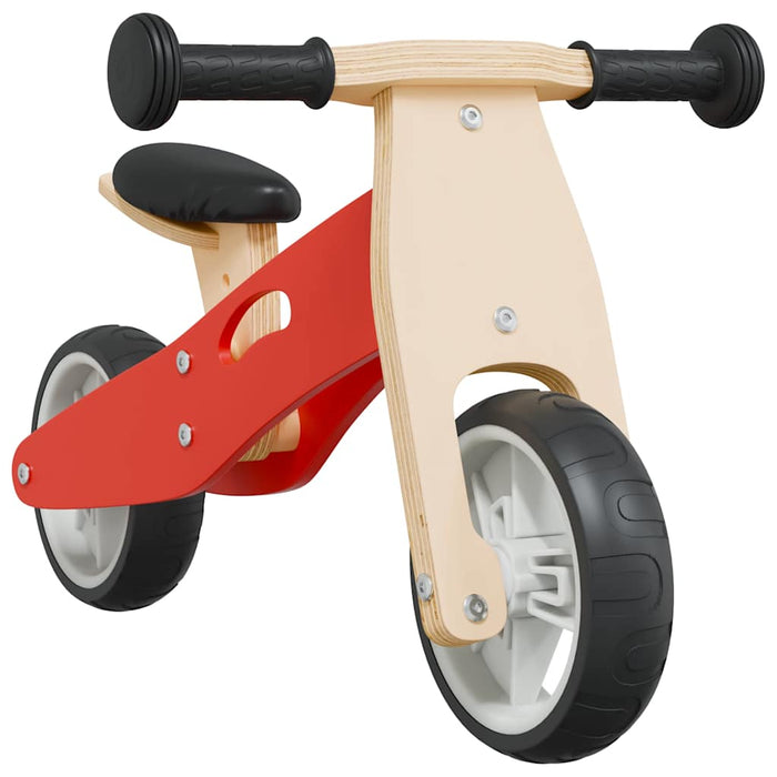Bicicletă de echilibru pentru copii 2 în 1, roșu WALTI