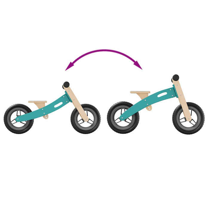 Bicicletă de echilibru pentru copii, albastru WALTI