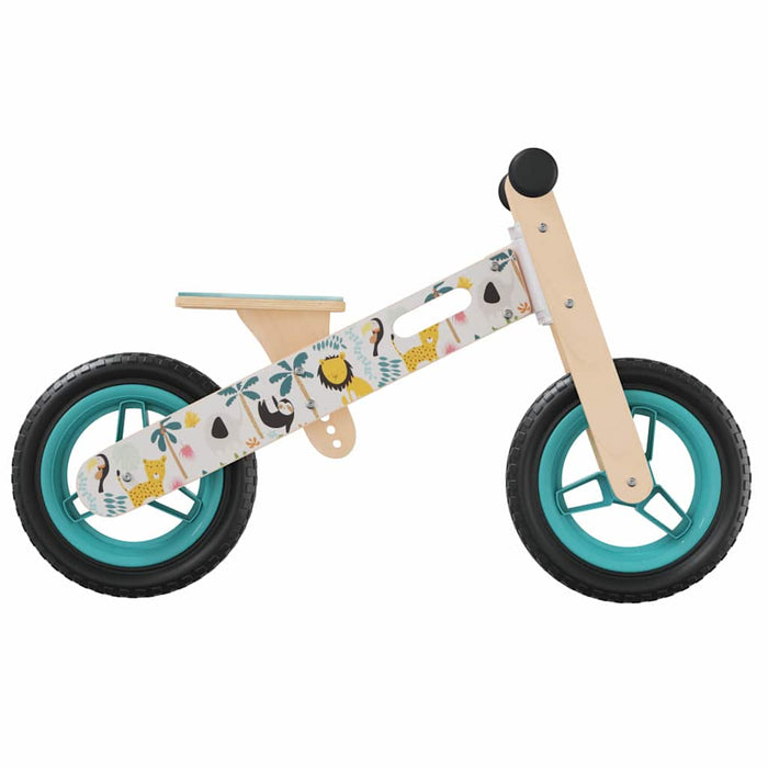 Bicicletă de echilibru pentru copii, imprimeu și albastru WALTI
