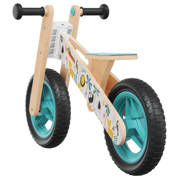 Bicicletă de echilibru pentru copii, imprimeu și albastru WALTI