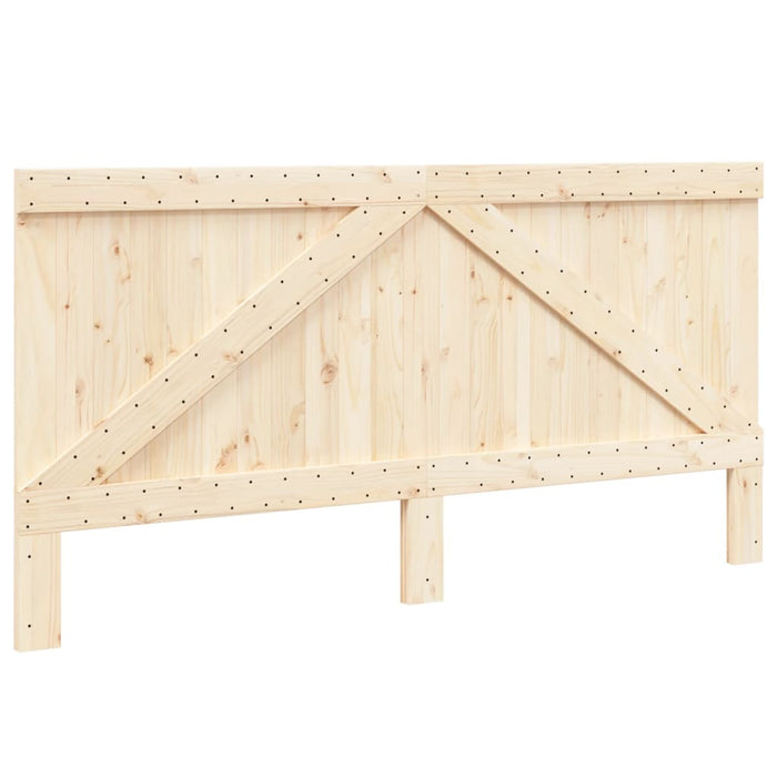 Tăblie de pat, 200x104 cm, lemn masiv de pin WALTI