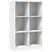 Bibliotecă, alb, 70x33x110 cm, lemn masiv de pin - WALTI WALTI